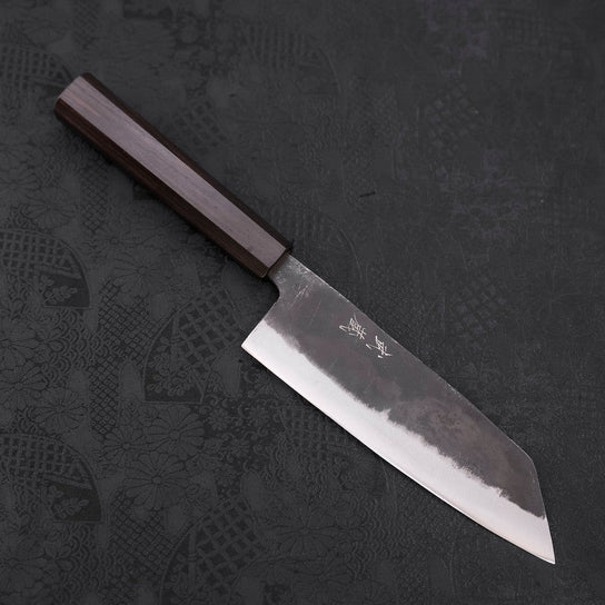 Bunka Blue Steel #2 Kurouchi Ebenholz Griff 165mm
