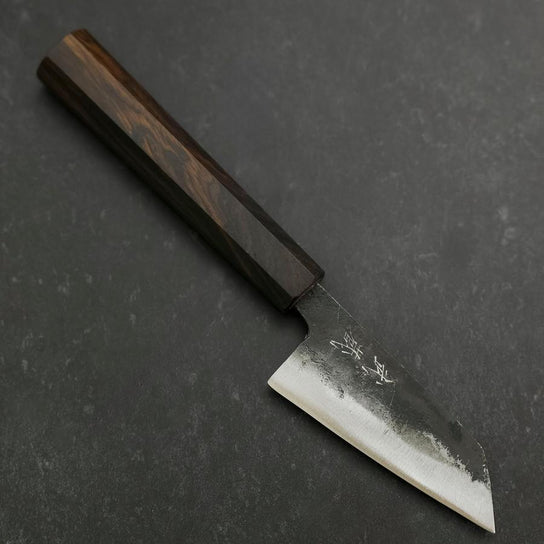 Kobunka Blue Steel #2 Kurouchi Ebenholz Griff 80mm