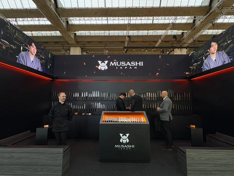 MUSASHI präsentiert japanische Messer auf der Ambiente 2026 in Frankfurt