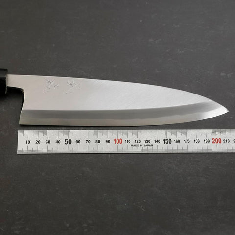 Aideba White Steel #2 Kasumi Buffalo Magnolia Handle 210mm (8.3”)-[Musashi]-[Japan-Küchenmesser]