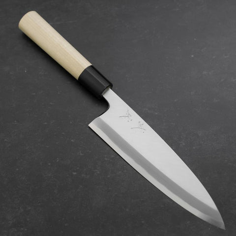 Aideba White Steel #2 Kasumi Büffelhorn und Magnolie Griff 180mm-[Musashi]-[Japan-Küchenmesser]