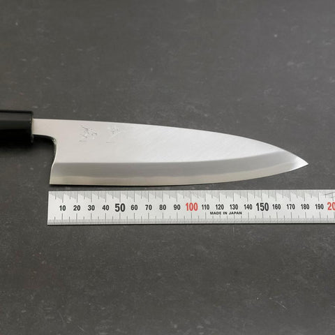 Aideba White Steel #2 Kasumi Büffelhorn und Magnolienholz Griff 180mm-[Musashi]-[Japan-Küchenmesser]