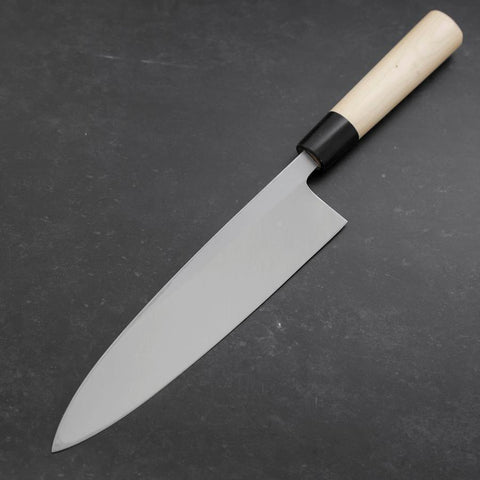 Aideba White Steel #2 Kasumi Büffelhorn und Magnolienholz Griff 225mm-[Musashi]-[Japan-Küchenmesser]