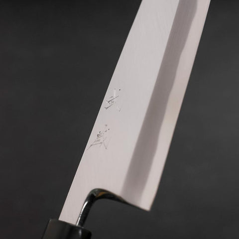 Aideba White Steel #2 Kasumi Büffelhorn und Magnolienholz Griff 225mm-[Musashi]-[Japan-Küchenmesser]