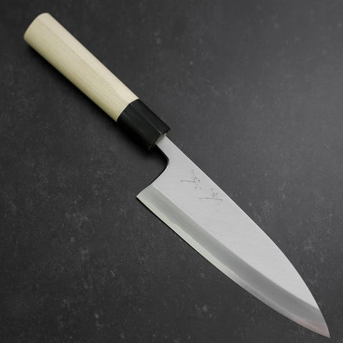 Aideba White steel #2 Kasumi Büffelhorn und Magnolie Griff 165mm-[Musashi]-[Japan-Küchenmesser]