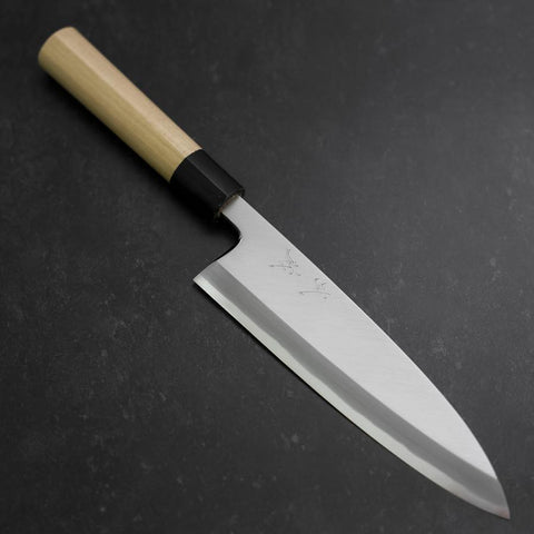 Aideba White steel #2 Kasumi Büffelhorn und Magnolie Griff 195mm-[Musashi]-[Japan-Küchenmesser]