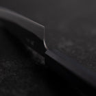 Ajikiri Blue Steel #1 Kurouchi Dunkelblauer Urushi Griff 145mm-[Musashi]-[Japan-Küchenmesser]