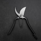 Black Musashi Pruning Shears / Garden Scissors B Type Forged Handmade 200mm-[Musashi]-[Japanese-Kitchen-Knives]