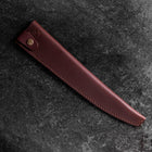 Braune Lederscheide für Sujihiki Messer 210-270mm-[Musashi]-[Japan-Küchenmesser]