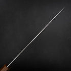 Bread knife Molybdenum Polished Yaki Urushi Handle 230mm-[Musashi]-[Japan-Küchenmesser]