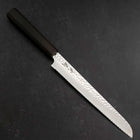 Bread knife VG-10 Tsuchime Ebony Handle 210mm (8.3”)-[Musashi]-[Japan-Küchenmesser]