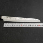 Brotmesser VG-10 Tsuchime Ebenholz Griff 210mm-[Musashi]-[Japan-Küchenmesser]