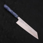 Bunka AUS-10 Nashiji Damast Blauer Ozeanplastik Griff 170mm-[Musashi]-[Japan-Küchenmesser]