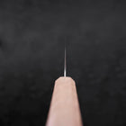 Bunka AUS-10 Nashiji Damast Kagami Weißer Ishime Urushi Griff 170mm-[Musashi]-[Japan-Küchenmesser]