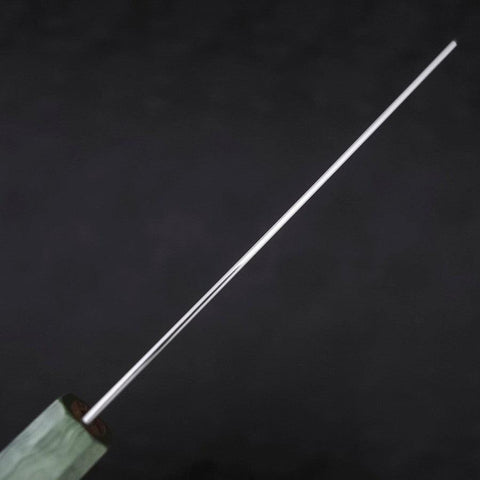 Bunka AUS-10 Poliert Grüner Ahornholz Griff 180mm-[Musashi]-[Japan-Küchenmesser]