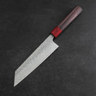 Bunka AUS-10 Tsuchime Damascus Shitan Handle 170mm (6.7”)-[Musashi]-[Japan-Küchenmesser]