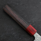 Bunka AUS-10 Tsuchime Damascus Shitan Handle 170mm (6.7”)-[Musashi]-[Japan-Küchenmesser]