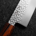 Bunka AUS-8 Tsuchime Mahagoni Griff 180mm-[Musashi]-[Japan-Küchenmesser]