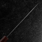 Bunka AUS-8 Tsuchime Mahagoni Griff 180mm-[Musashi]-[Japan-Küchenmesser]