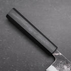 Bunka Blue Steel #1 Kurouchi Dunkelblauer Urushi Griff 170mm-[Musashi]-[Japan-Küchenmesser]