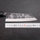 Bunka Blue Steel #1 Kurouchi Dunkelblauer Urushi Griff 170mm-[Musashi]-[Japan-Küchenmesser]
