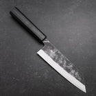 Bunka Blue Steel #1 Kurouchi Dunkelblauer Urushi Griff 170mm-[Musashi]-[Japan-Küchenmesser]