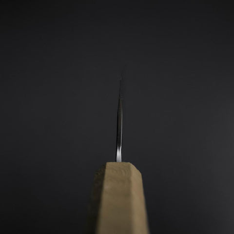 Bunka Blue Steel #1 Kurouchi Weißer Urushi Griff 170mm-[Musashi]-[Japan-Küchenmesser]