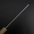 Bunka Blue Steel #1 Kurouchi Weißer Urushi Griff 170mm-[Musashi]-[Japan-Küchenmesser]