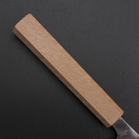 Bunka Blue Steel #1 Kurouchi Weißer Urushi Griff 170mm-[Musashi]-[Japan-Küchenmesser]