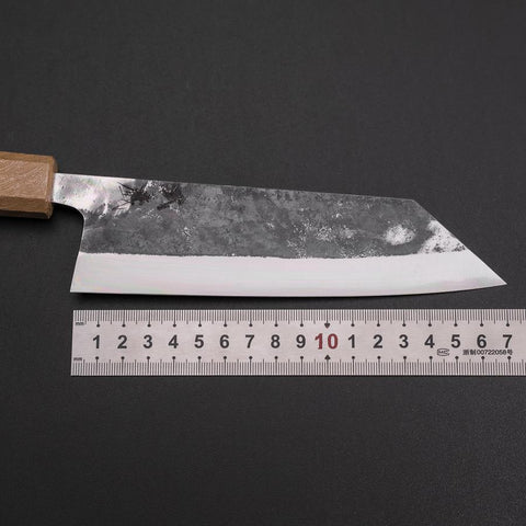 Bunka Blue Steel #1 Kurouchi Weißer Urushi Griff 170mm-[Musashi]-[Japan-Küchenmesser]