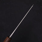 Bunka Blue Steel #2 Edelstahlummantelung Kurouchi Walnuss- und Rosenholz Griff 180mm-[Musashi]-[Japan-Küchenmesser]