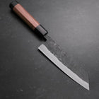 Bunka Blue Steel #2 Edelstahlummantelung Kurouchi Walnussholz Griff 165mm-[Musashi]-[Japan-Küchenmesser]
