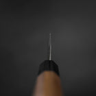Bunka Blue Steel #2 Edelstahlummantelung Kurouchi Walnussholz Griff 180mm-[Musashi]-[Japan-Küchenmesser]