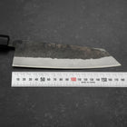Bunka Blue Steel #2 Edelstahlummantelung Kurouchi Walnussholz Griff 180mm-[Musashi]-[Japan-Küchenmesser]