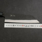 Bunka Blue Steel #2 Kurouchi Büffelhorn und Ebenholz Griff 170mm-[Musashi]-[Japan-Küchenmesser]
