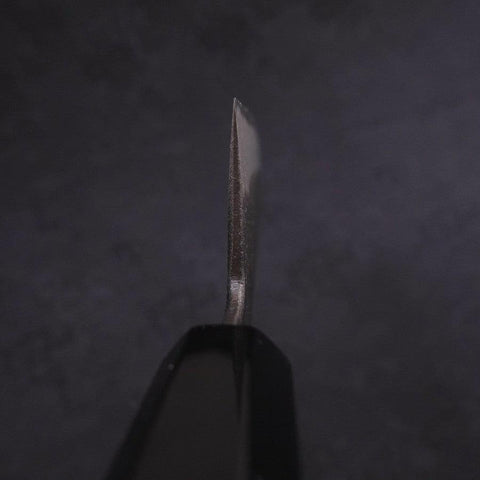Bunka Blue Steel #2 Kurouchi Chokin "Tiger Im Bambus" Büffelhorn und Ebenholz Griff 175mm-[Musashi]-[Japan-Küchenmesser]
