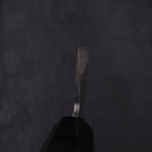 Bunka Blue Steel #2 Kurouchi Chokin "Welle An Fuji" Büffelhorn und Ebenholz Griff 175mm-[Musashi]-[Japan-Küchenmesser]