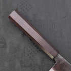 Bunka Blue Steel #2, Kurouchi Ebenholz Griff, 165mm-[Musashi]-[Japan-Küchenmesser]