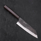 Bunka Blue Steel #2, Kurouchi Ebenholz Griff, 165mm-[Musashi]-[Japan-Küchenmesser]