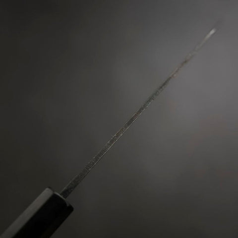 Bunka Blue Steel #2, Kurouchi Sumi Urushi Griff, 165mm-[Musashi]-[Japan-Küchenmesser]
