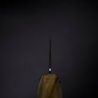 Bunka Blue Steel #2 Poliert Olivenholz Griff 170mm-[Musashi]-[Japan-Küchenmesser]