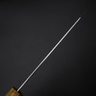 Bunka Blue Steel #2 Poliert Olivenholz Griff 170mm-[Musashi]-[Japan-Küchenmesser]