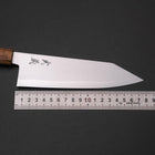Bunka Blue Steel #2 Poliert Olivenholz Griff 170mm-[Musashi]-[Japan-Küchenmesser]