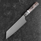 Bunka Blue Super Poliert Ahornholz Griff 180mm-[Musashi]-[Japan-Küchenmesser]