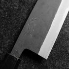Bunka Edelstahlummantelung Blue Steel #2 Kurouchi Lila Urushi Griff 170mm-[Musashi]-[Japan-Küchenmesser]