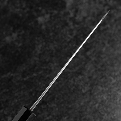 Bunka Edelstahlummantelung Blue Steel #2 Kurouchi Walnussholz Griff 165mm-[Musashi]-[Japan-Küchenmesser]