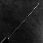 Bunka Edelstahlummantelung Blue Super Kurouchi Blauer Urushi Griff 170mm-[Musashi]-[Japan-Küchenmesser]