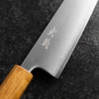 Bunka Edelstahlummantelung Blue Super Poliert Yaki Urushi Griff 175mm-[Musashi]-[Japan-Küchenmesser]