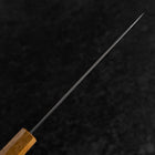 Bunka Edelstahlummantelung Blue Super Poliert Yaki Urushi Griff 175mm-[Musashi]-[Japan-Küchenmesser]