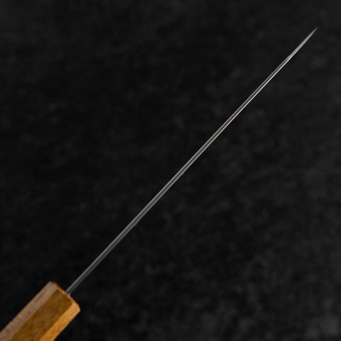 Bunka Edelstahlummantelung Blue Super Poliert Yaki Urushi Griff 175mm-[Musashi]-[Japan-Küchenmesser]
